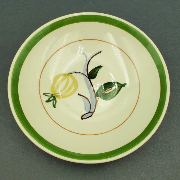 Blue Ridge Southern Potteries Forest Fruit Dessert Berry Fruit Bowls - Picture 2 of 5